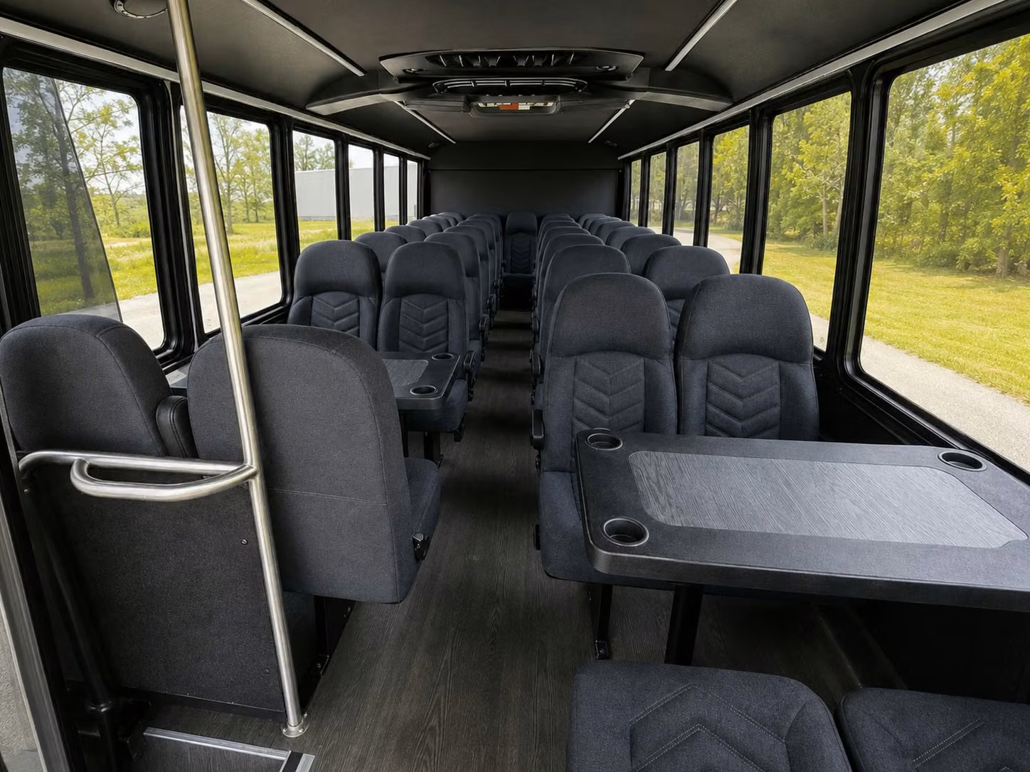 20 passenger minibus interior